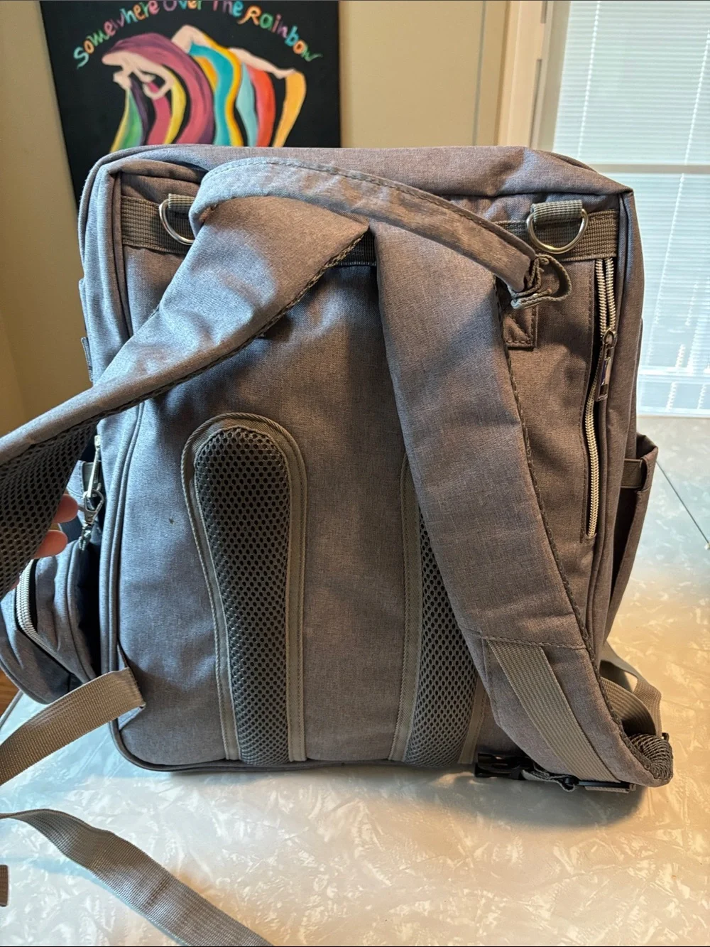 The GentleBaby original diaper bag and travel backpack